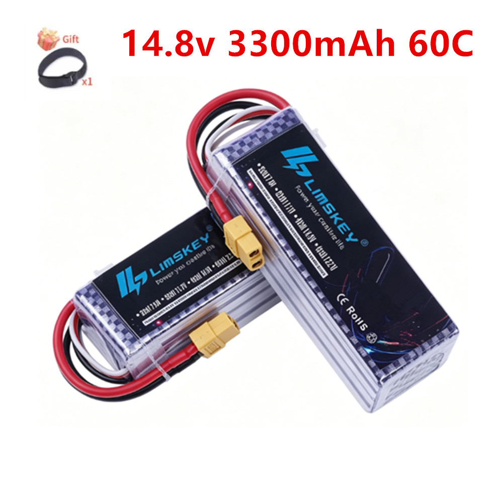 Drone Racing Battery - Batería LiPo 4S 14.8V 3300mAh 60C/80C