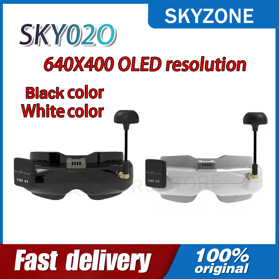 Drone Racing Goggles - Gafas FPV SKYZONE SKY02O OLED 5.8GHz