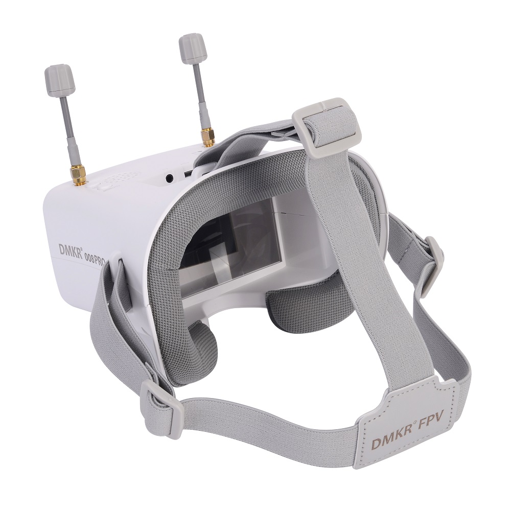 Drone Racing Goggles - Gafas FPV Originales 008D PRO Blancas
