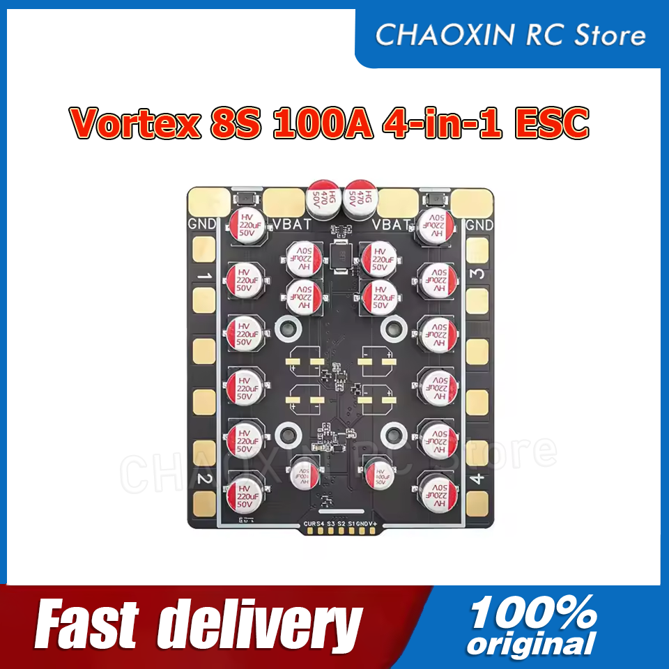 Drone Racing Esc - Vortex 8S 100A 4 en 1