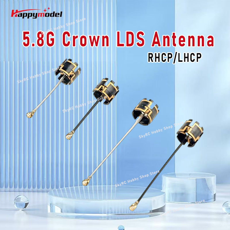 Drone Racing Antenna - Happymodel 5,8G Crown LDS antena RHCP/LHCP