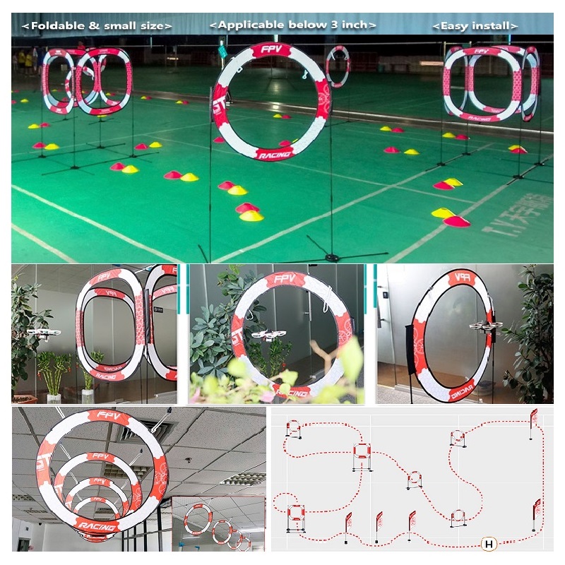 Drone Racing Flag - Puerta de Obstáculos FPV para Drones