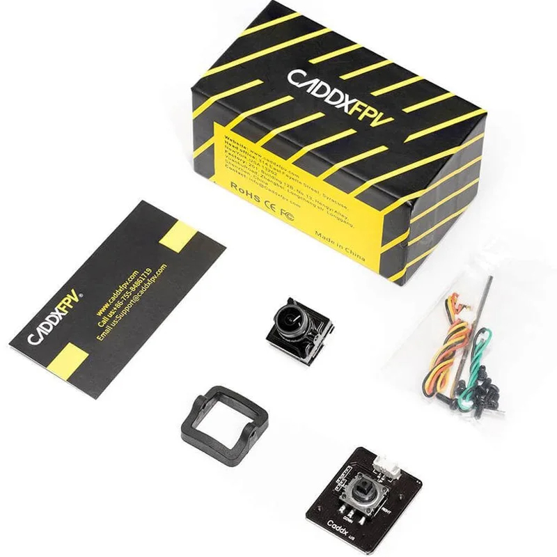 Drone Racing Camera - Caddx Bebé Ratel 2 Nano Tamaño
