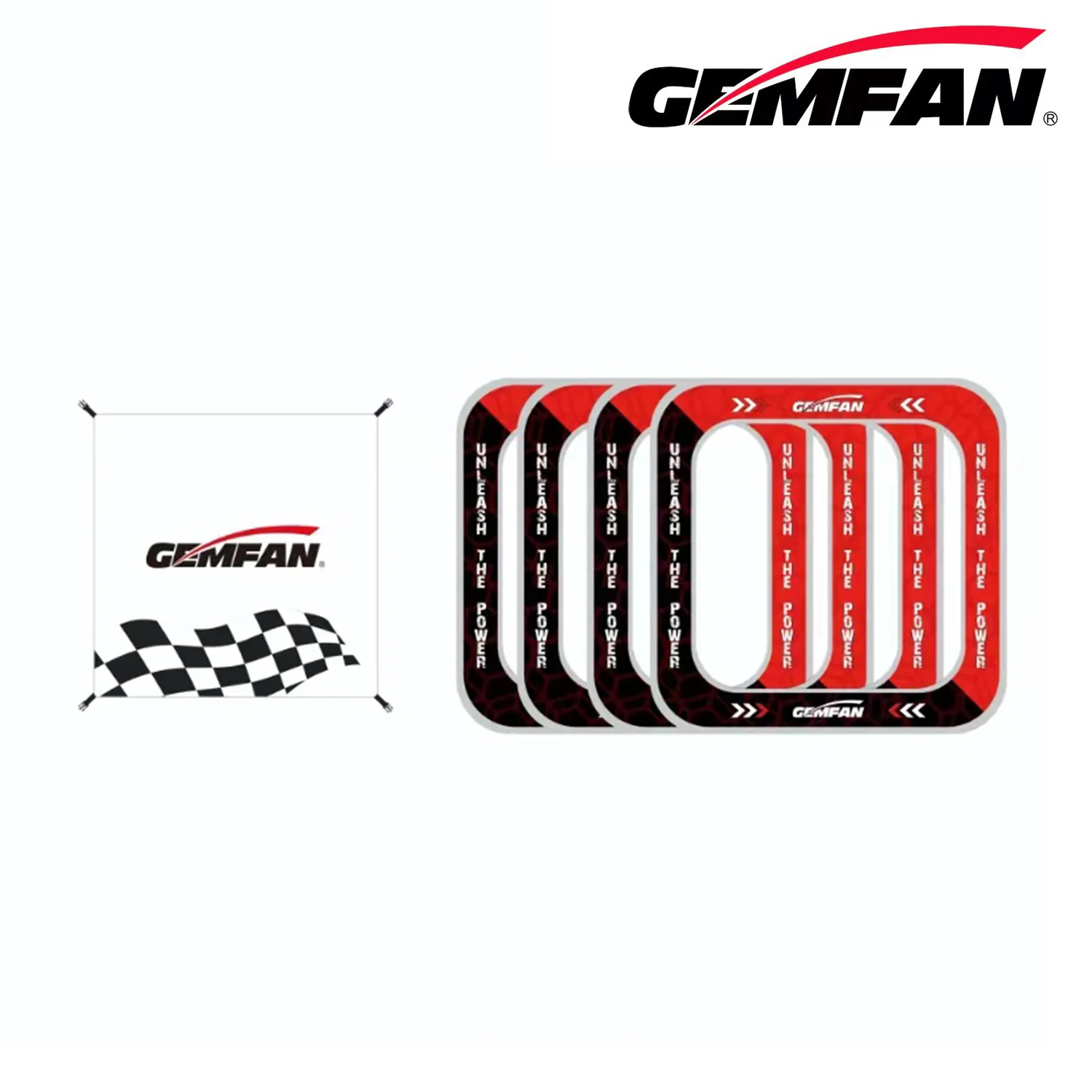 Drone Racing Flag - Gemfan-puertas de carreras 4 en 1,