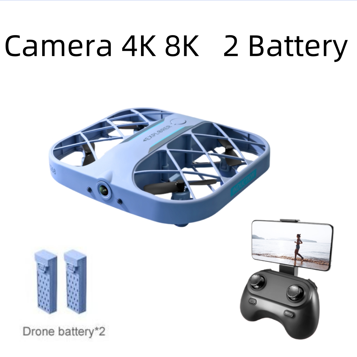 Drone Racing Camera - Dron JJRC H107 FPV RC con