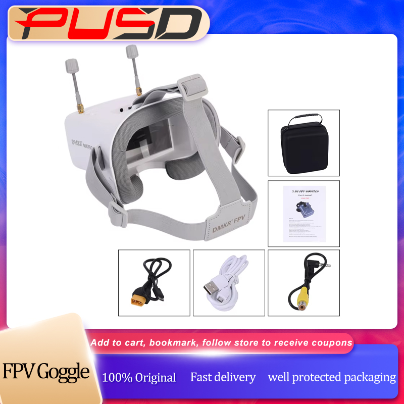 Gafas FPV Originales 008D PRO  - Drone Racing Goggles reseña y precio
