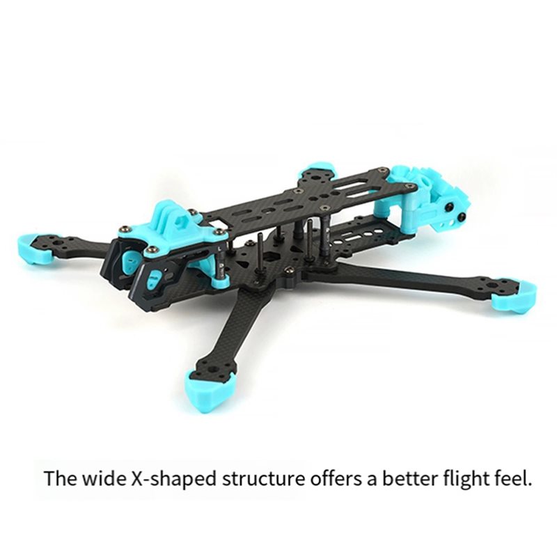 Kit de Marco X de Fibra de Car - Drone Racing Frame reseña y precio