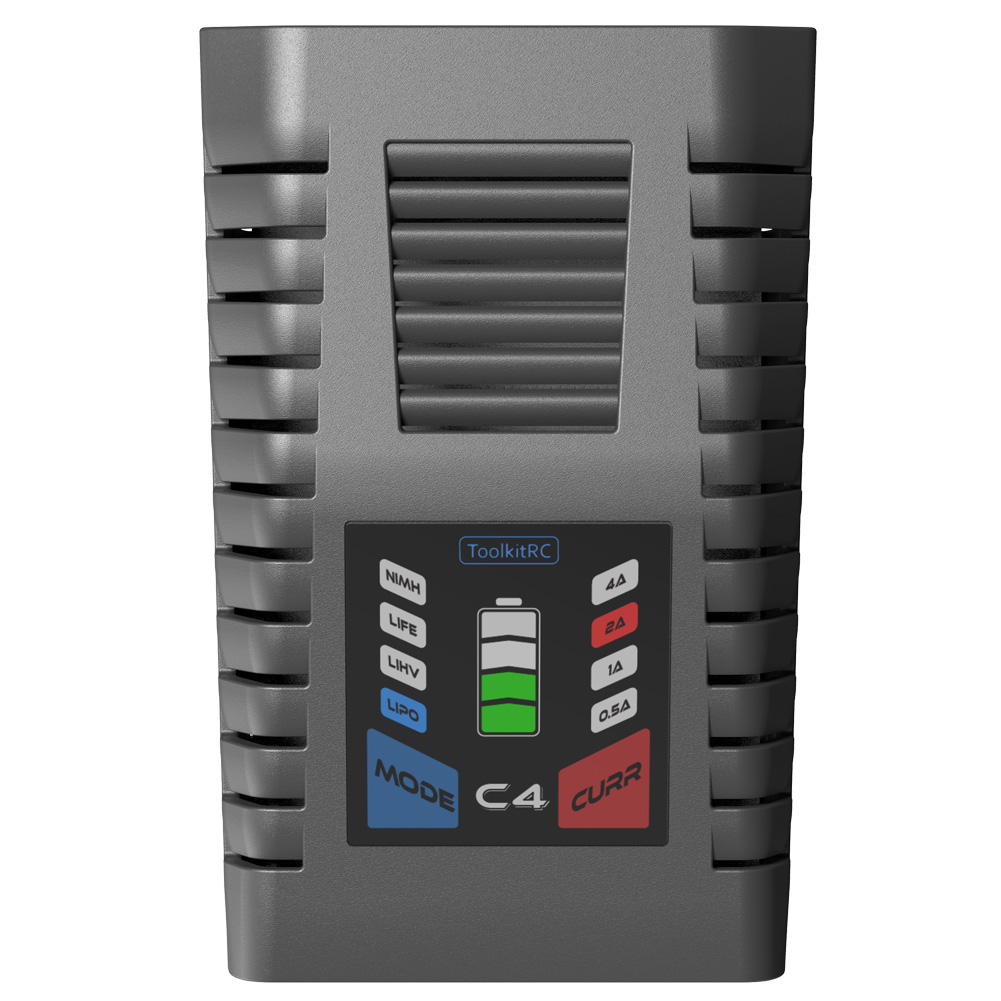 Cargador ToolkitRC C4 de 50W 5 - Drone Racing Charger reseña y precio