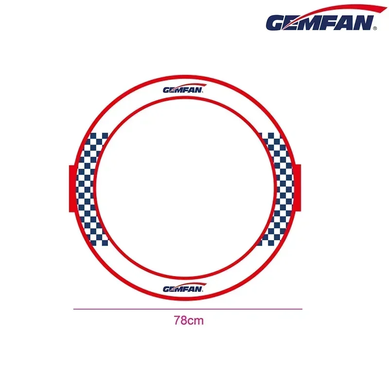Gemfan Circle Race Gate - 52cm - Drone Racing Flag reseña y precio