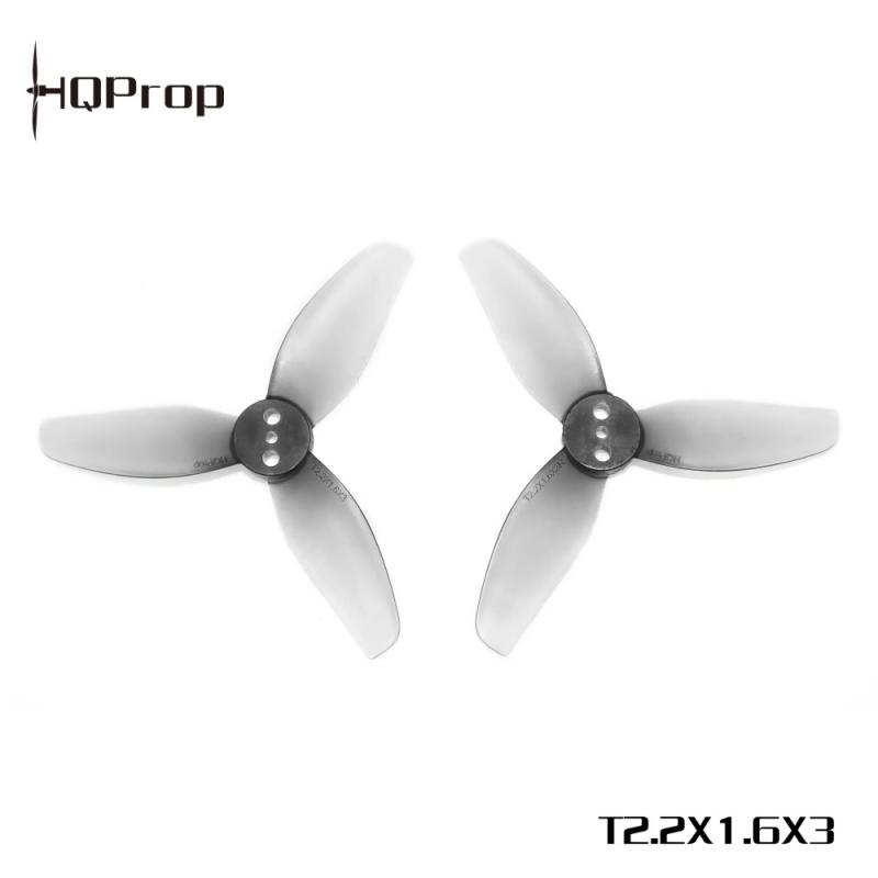 Hélice de PC gris Hqprop T2.2x - Drone Racing Propeller reseña y precio