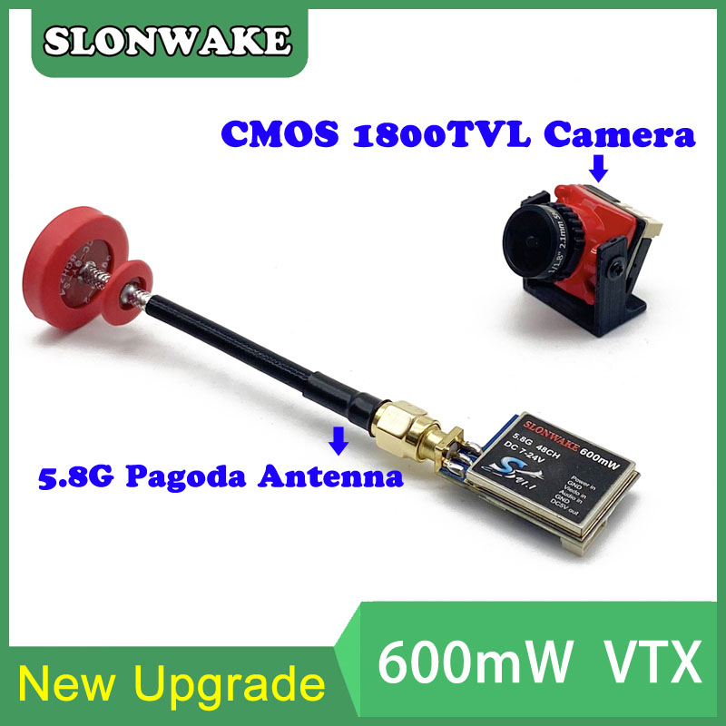 Listo para usar 5,8G 48CH 600m - Drone Racing Camera reseña y precio
