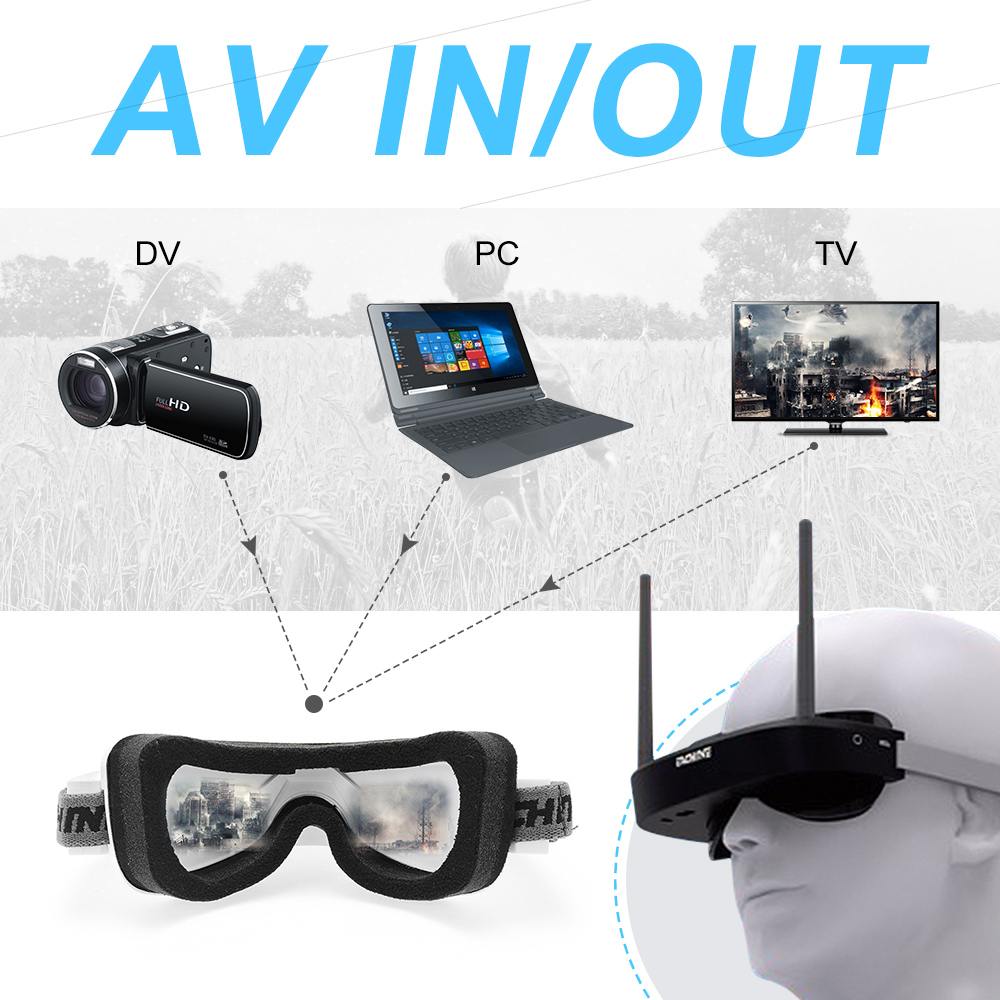 Gafas Eachine EV100 720*540 5, - Drone Racing Battery reseña y precio