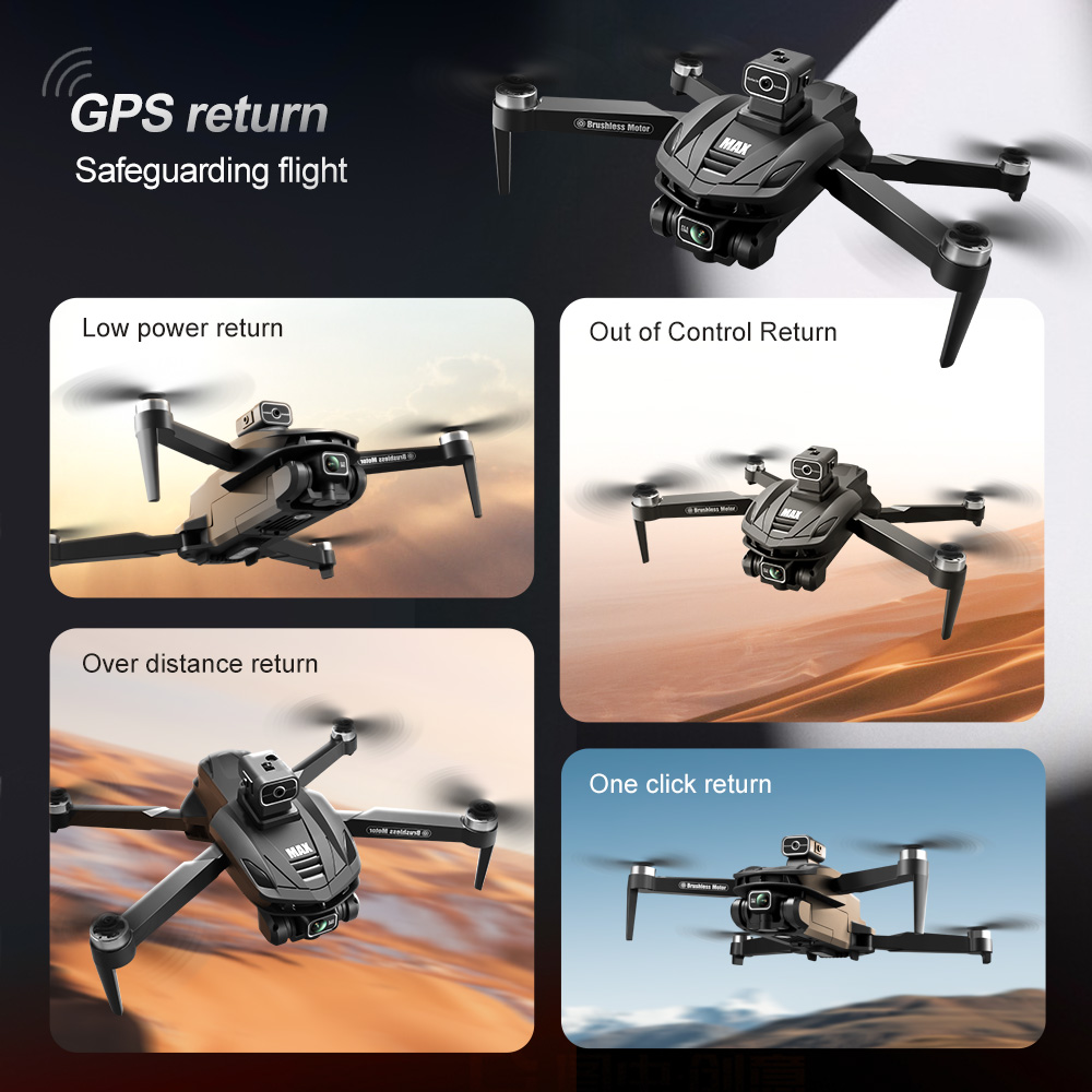V168 PRO Max GPS Drone 8K Prof - Drone Racing Camera reseña y precio