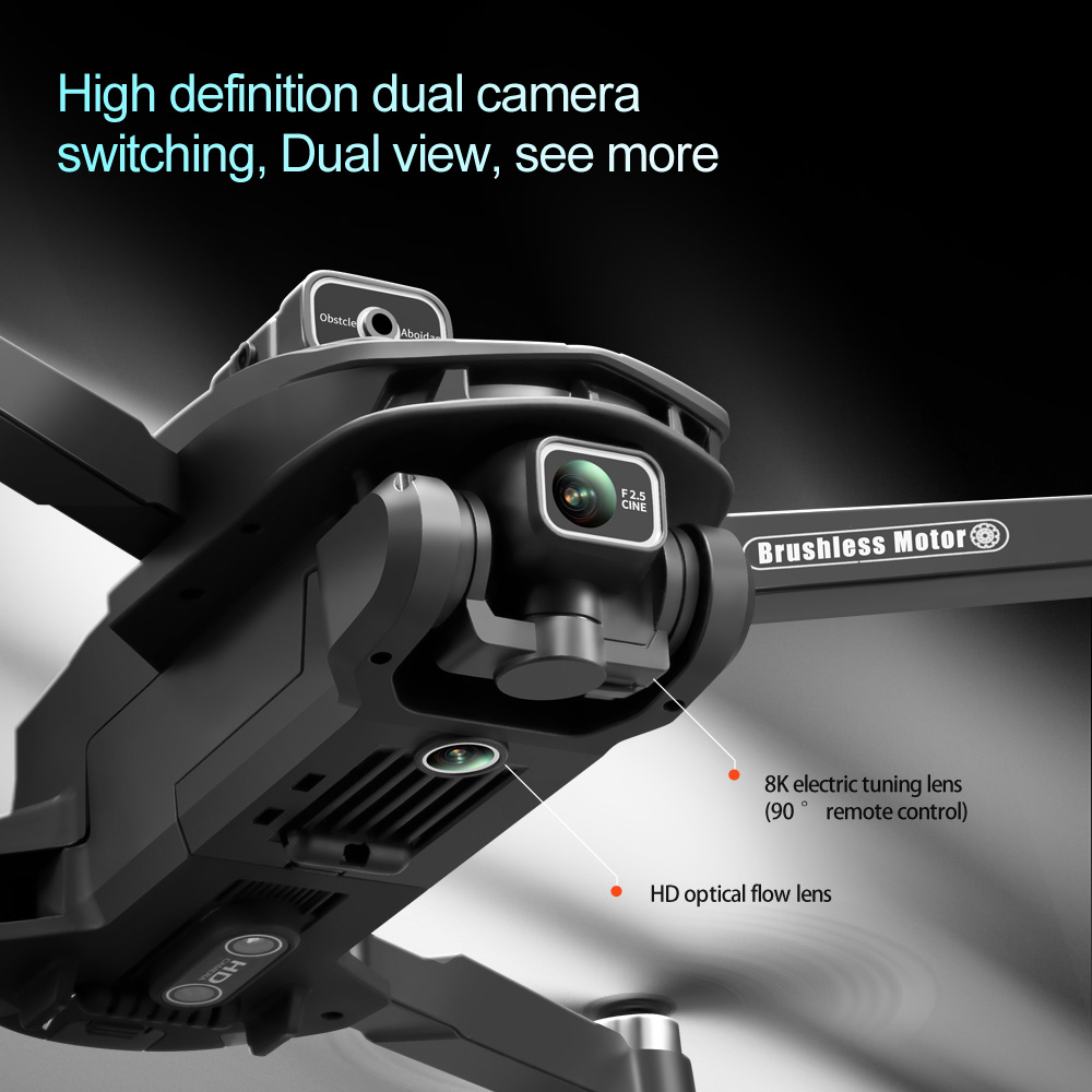 V168 PRO Max GPS Drone 8K Prof - Drone Racing Camera reseña y precio