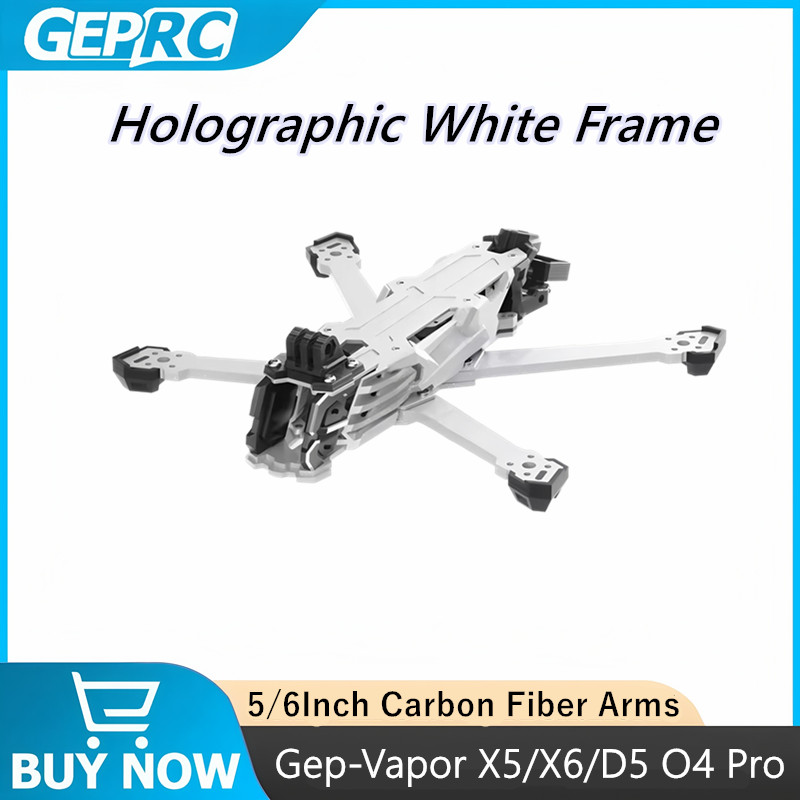 GEPRC GEP-Vapor X5 D5 X6 O4 Pr - Drone Racing Frame reseña y precio