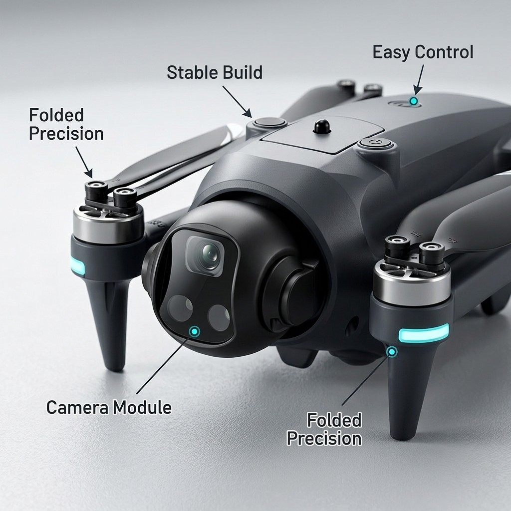 Dron Potensic con GPS, Retorno - Drone Racing Vtx reseña y precio