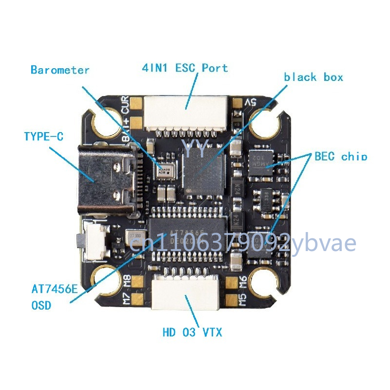 Módulo Controlador de Vuelo F4 - Drone Racing Flight Controller reseña y precio
