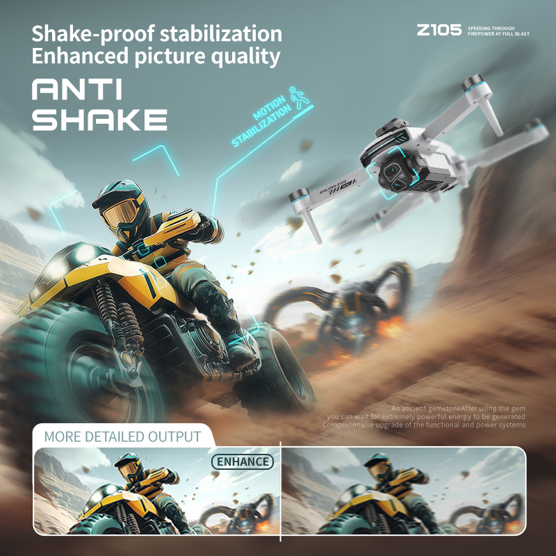 Nuevo Z105 RC Drone 8K cámara  - Drone Racing Charger reseña y precio