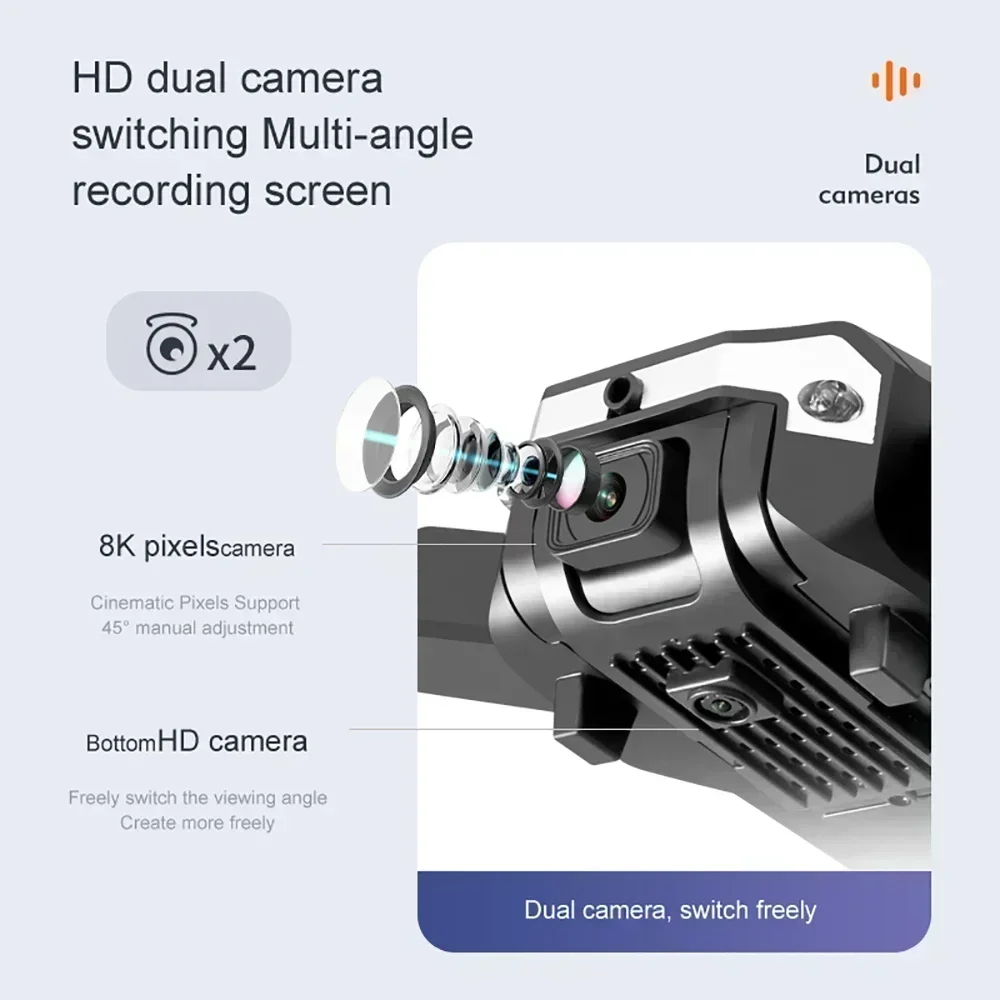 Dron G6 Pro con Cámara Dual 8K - Drone Racing Camera reseña y precio