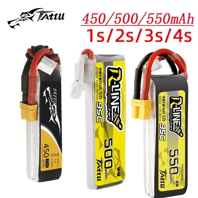 3 uds nuevo TATTU 450/500/550m - Drone Racing Battery reseña y precio