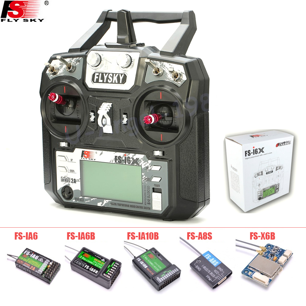 FLYSKY FS-i6X FS i6X 10CH 2,4  - Drone Racing Battery reseña y precio
