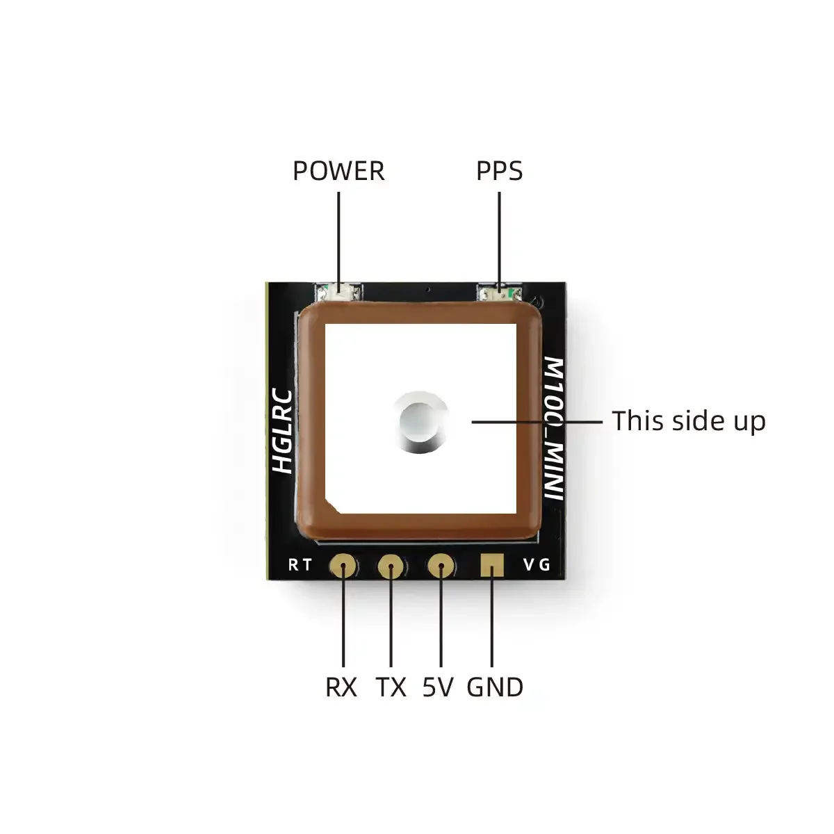 Módulo GPS HGLRC M100 MINI M10 - Drone Racing Flight Controller reseña y precio