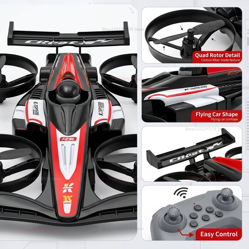 Mini Coche Volador RC Transfor - Drone Racing Charger reseña y precio